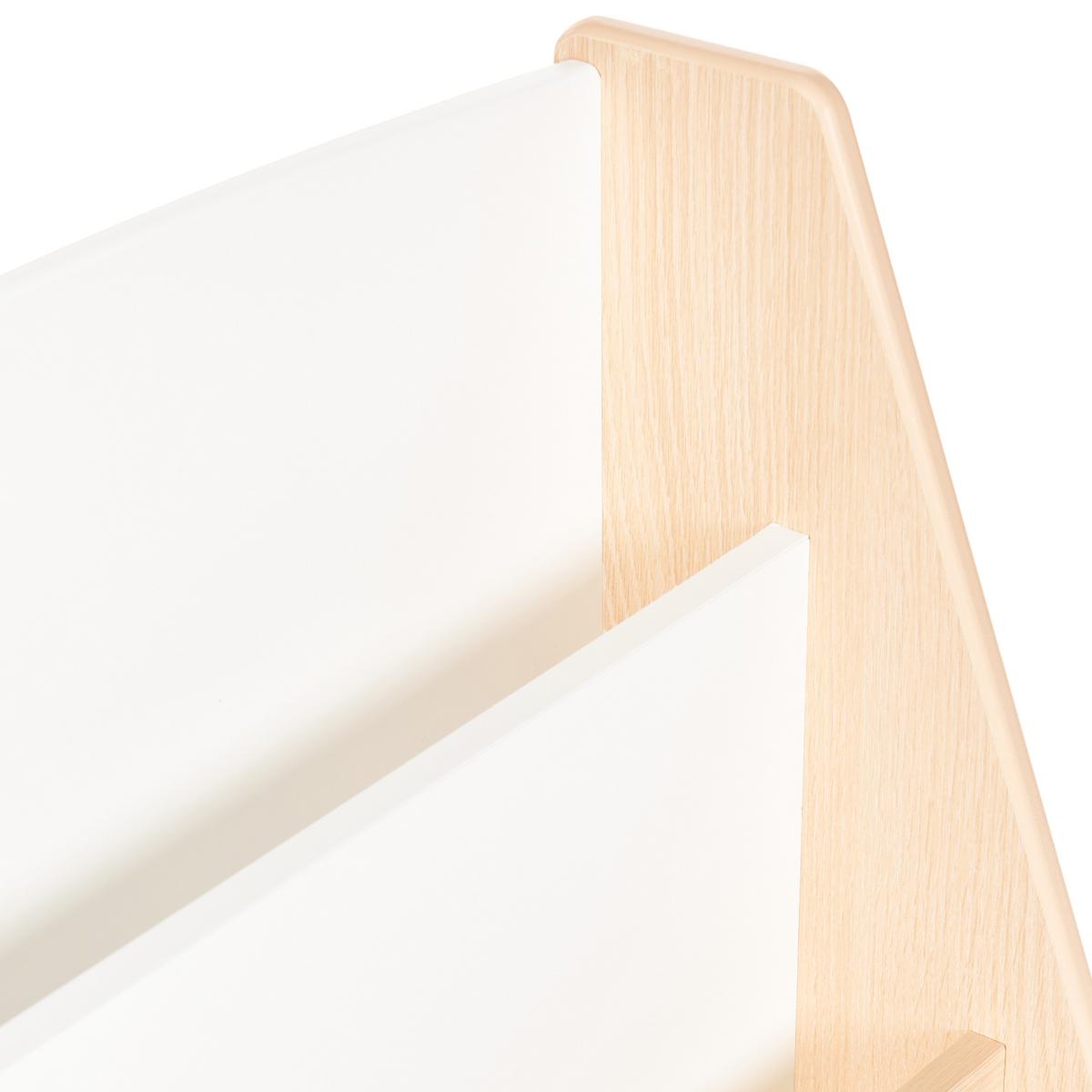 BÜCHERREGAL mit 4 Ebenen 70 cm Hellbraun Liloet - Braun, Holzwerkstoff (61/70/30cm) - Beliani