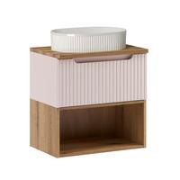 WASCHTISCH 60.4cm Riva Kaschmir - Beige, Holzwerkstoff (60.4/60/40cm) - Petits-meubles