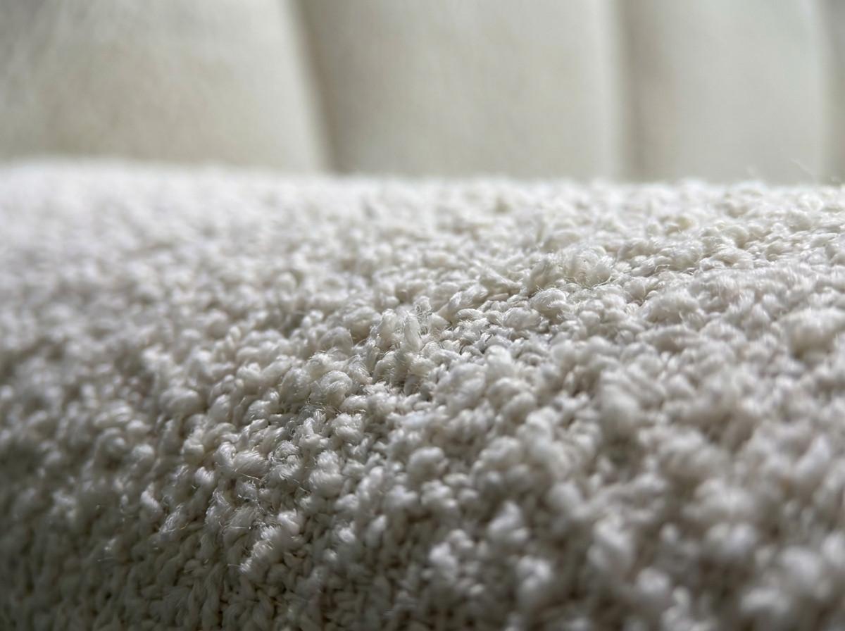 POLSTERBETT ALIOTTA Cremeweiß Bouclé - Creme, Textil (200/200cm) - KAWOLA