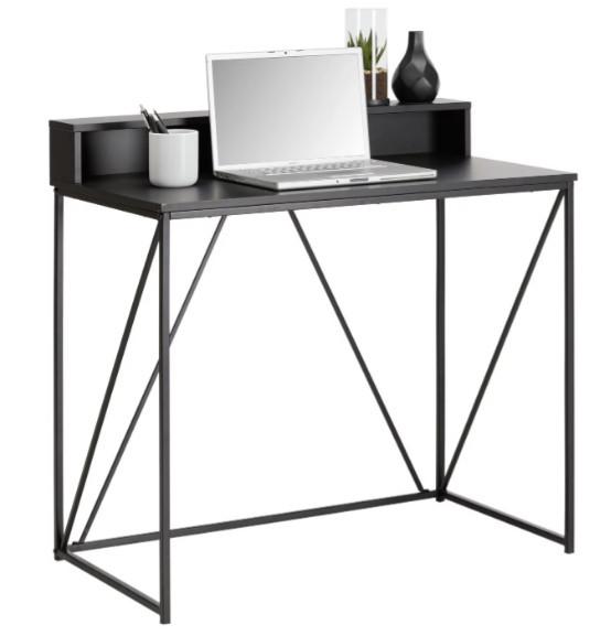 Schreibtisch in Schwarz