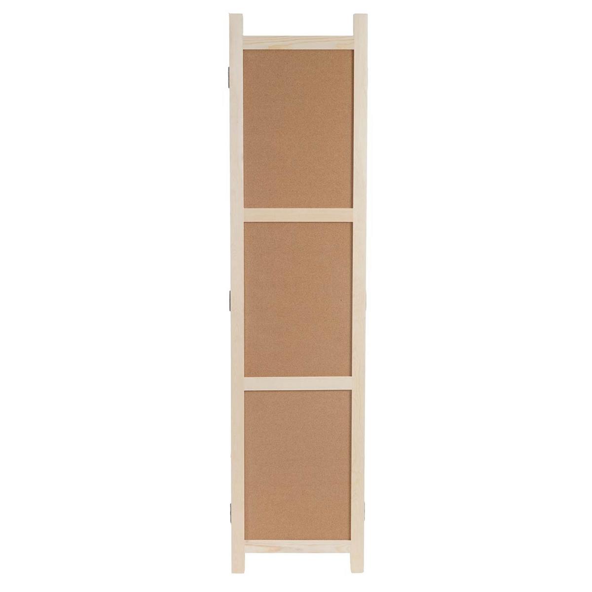 PARAVENT Braun - Braun, Holz (121/166/2cm) - MCW