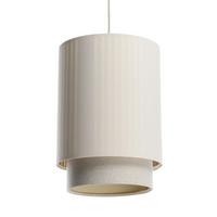 HÄNGELEUCHTE Beige 25/105 cm - Beige, Kunststoff (30/0.4/105cm) - ONZENO