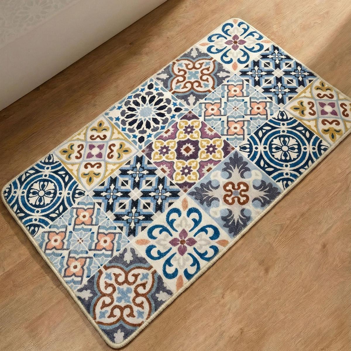 BADTEPPICH Aquata 50x60 cm - Blau, Textil (50/60cm) - Gino Falcone
