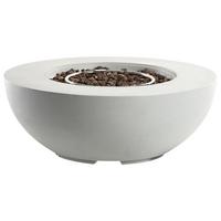 FEUERSTELLE Grau Surtsey - Grau, Stein (108/40/108cm) - Beliani