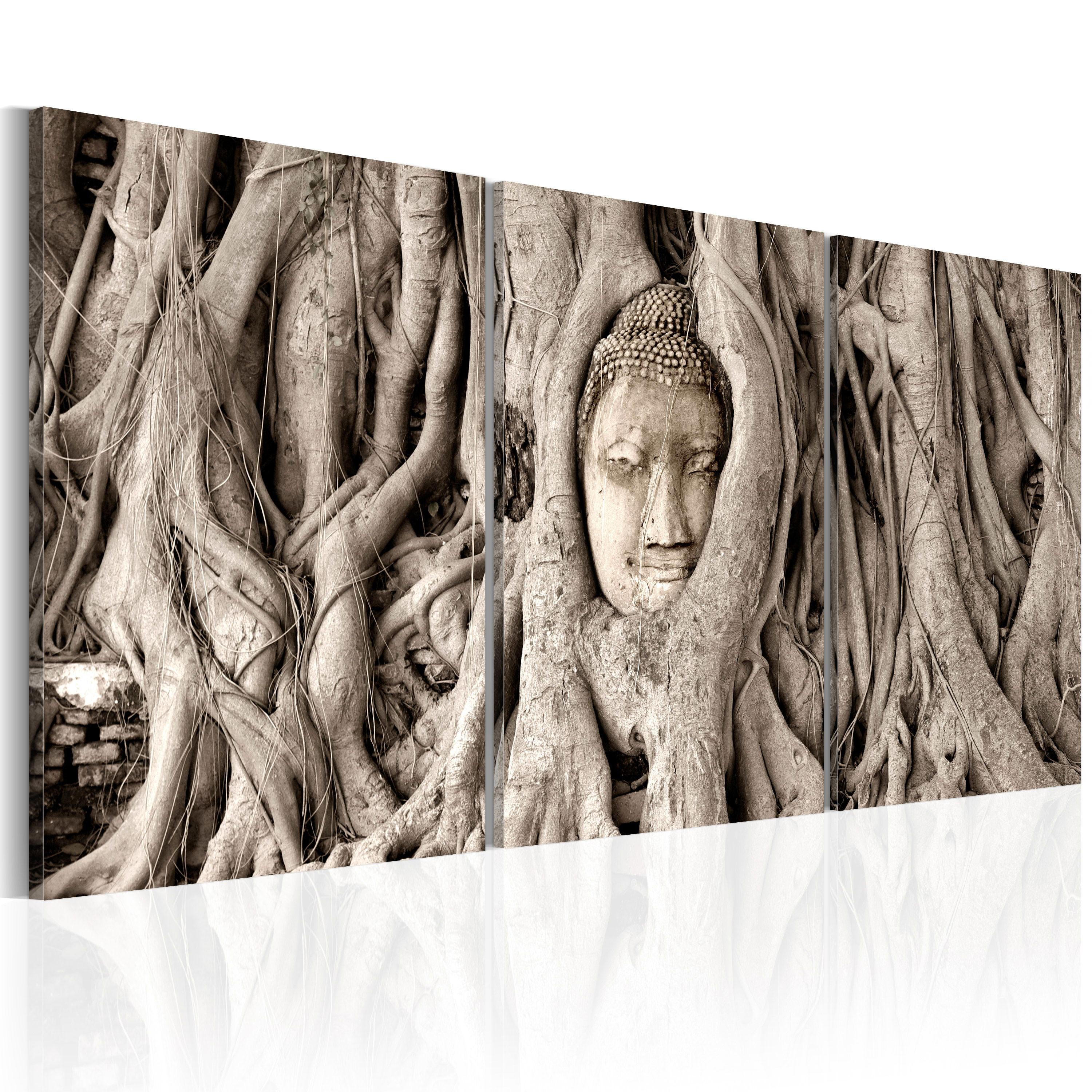 KUNSTDRUCK Braun 60/30 cm - Braun, Textil (60/30cm) - KUNSTLOFT