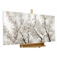 ÖLGEMÄLDE 120/60 cm - Weiß, Holz/Textil (120/60cm) - KUNSTLOFT