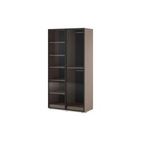 DREHTÜRENSCHRANK ATELIO 101/200/51 cm Modern Kleiderschrank 2-türig Beige - Beige, Holzwerkstoff (101/200/51cm) - MASSENO