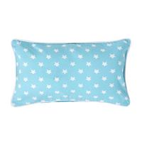KISSENHÜLLE Sterne 30/50 cm, 100% Baumwolle - Blau, Textil (30/50cm) - Homescapes
