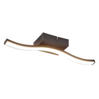 LED-DECKENLEUCHTE Leavitt 7/34.5/5.5cm - Schwarz, Kunststoff (34.5/7/5.5cm) - Nettlife
