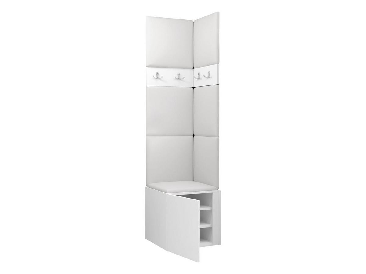 GARDEROBEN-SET Orion XXI - Kaschmir/Braun, Holzwerkstoff/Kunststoff (42/186/46cm) - MIRJAN24