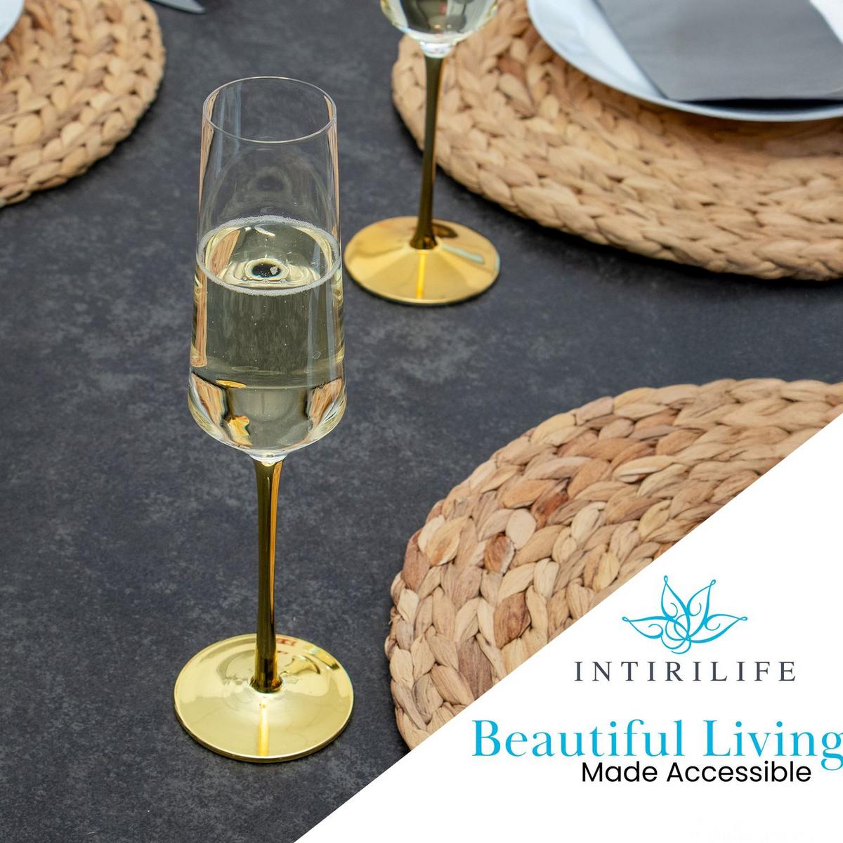 SEKTGLAS SET 200 ml (6-tlg) - Transparent, Glas (0.2L) - Intirilife