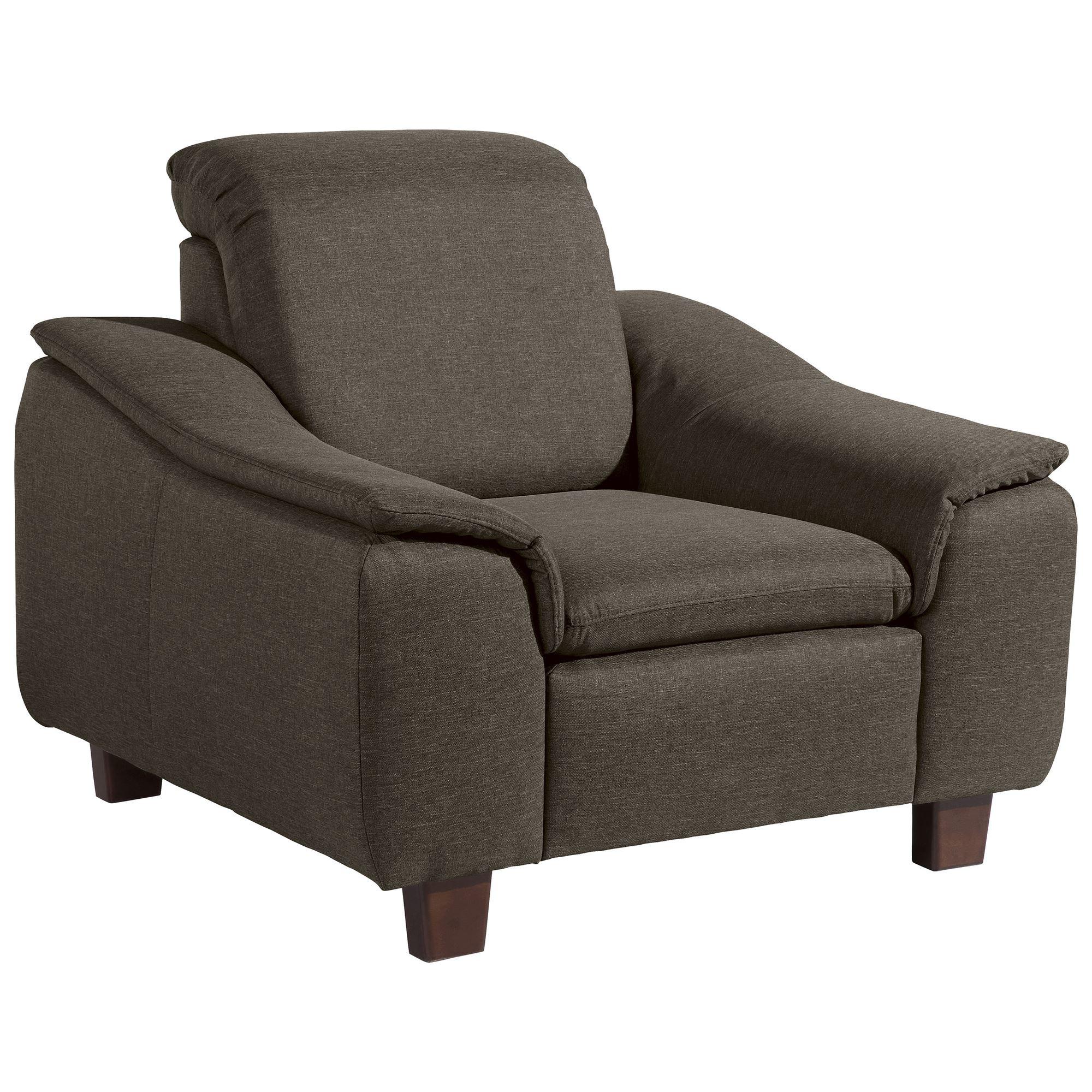 POLSTERSESSEL Kaylil Flachgewebe braun - Braun, Kunststoff (87/82/100cm) - 58aufmkessel