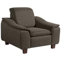 POLSTERSESSEL Kaylil Flachgewebe braun - Braun, Kunststoff (87/82/100cm) - 58aufmkessel