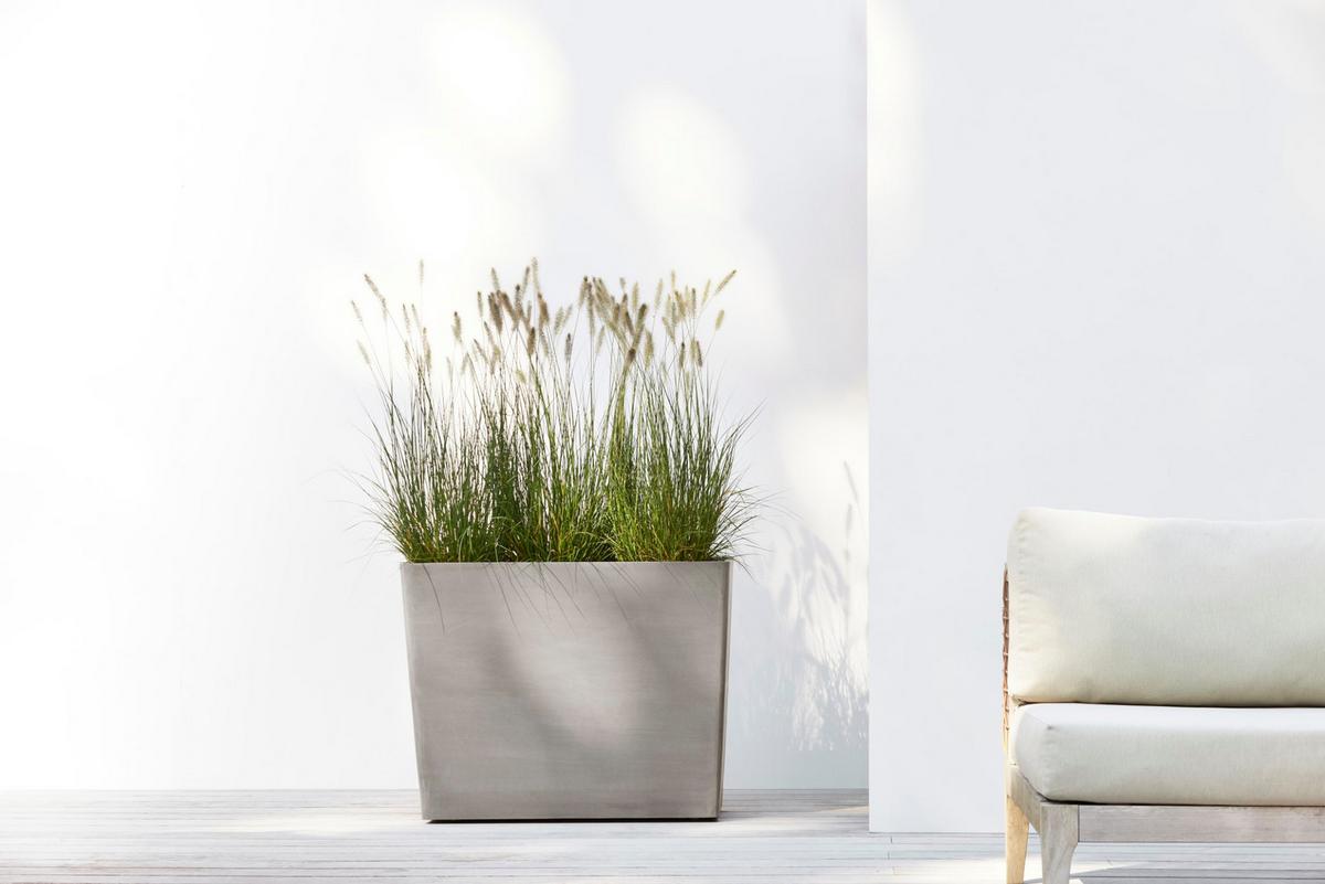 BLUMENTOPF Paris Wheels 85,2/39,5/65,8 cm Taupe - Taupe, Kunststoff (85.2/65.8cm) - Ecopots