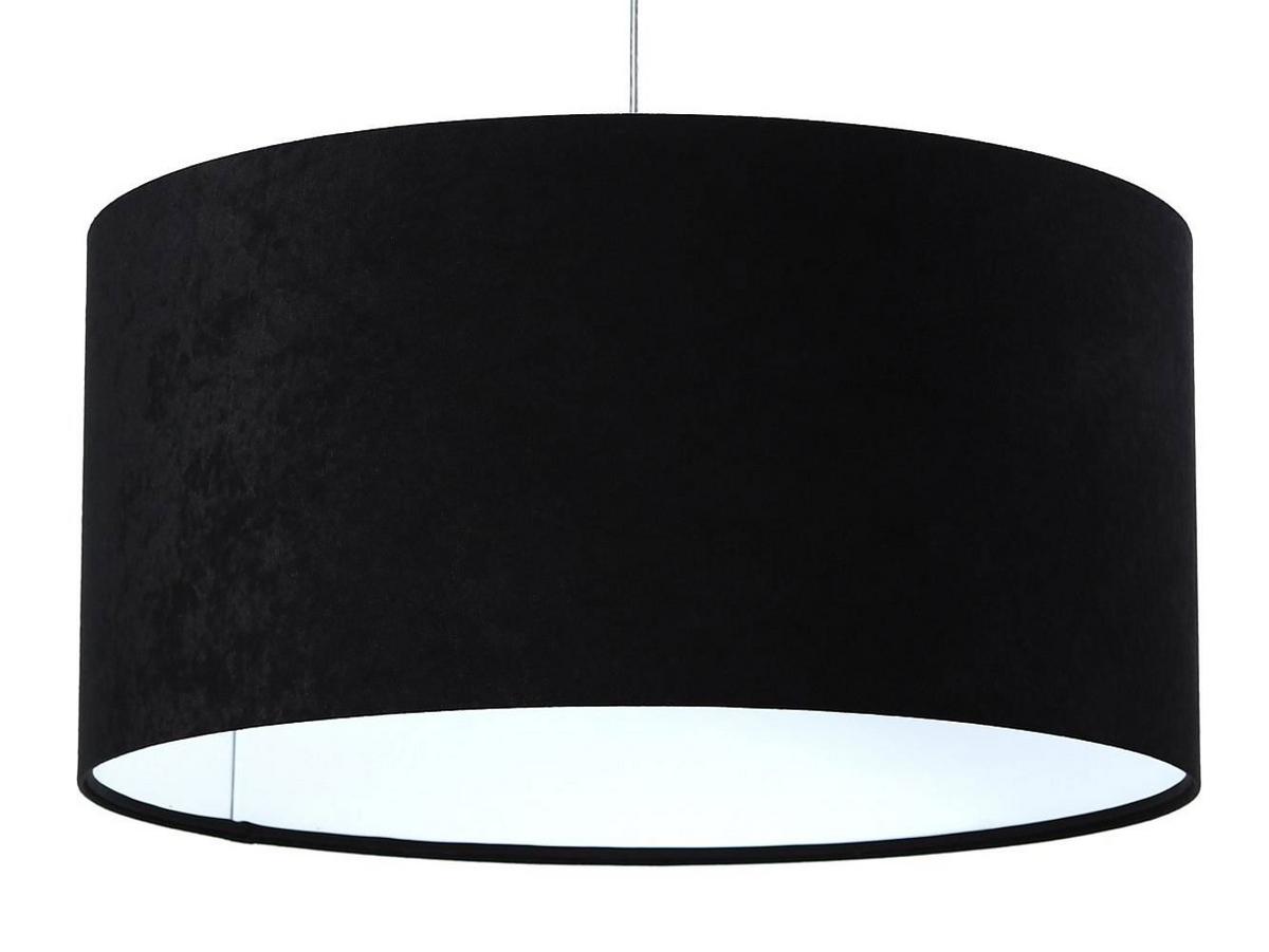 HÄNGELEUCHTE Schwarz 50/25 cm - Schwarz/Weiß, Kunststoff (50/0.8/25cm) - ONZENO