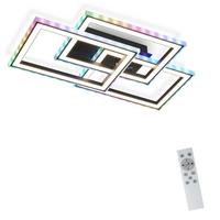 LED-DECKENLEUCHTE Eichgrimm 33.5/9.0/54.0 cm - Schwarz, Metall (54/33.5/9cm) - ZMH