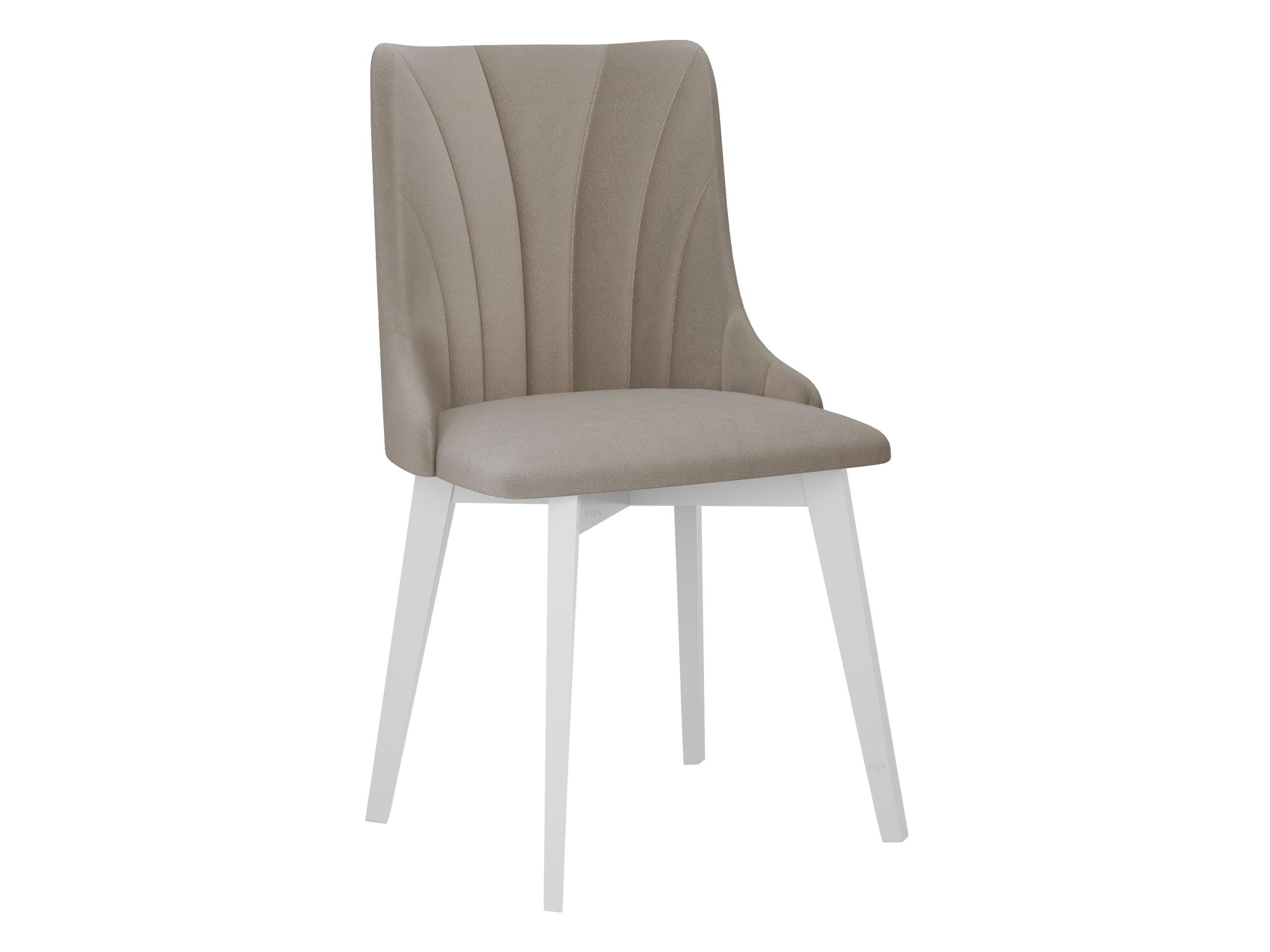 ESSZIMMERSTUHL Monti V Pik Muschel - Naturfarben/Weiß, Holz/Textil (48/83/53cm) - MIRJAN24