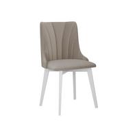 ESSZIMMERSTUHL Monti V Pik Muschel - Naturfarben/Weiß, Holz/Textil (48/83/53cm) - MIRJAN24
