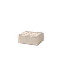 POLSTERHOCKER Sande In Raven - Creme, Holzwerkstoff/Textil (90/38/90cm) - Fun Möbel