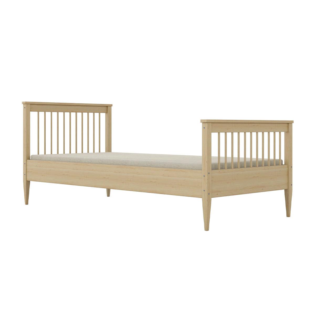 BETT 90/200 Emilia Holz - Braun, Holz (90/200cm) - Petits-meubles