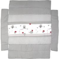 LAUFGITTEREINLAGE Adam & Eule - Grau, Textil (96/18/96cm) - Roba