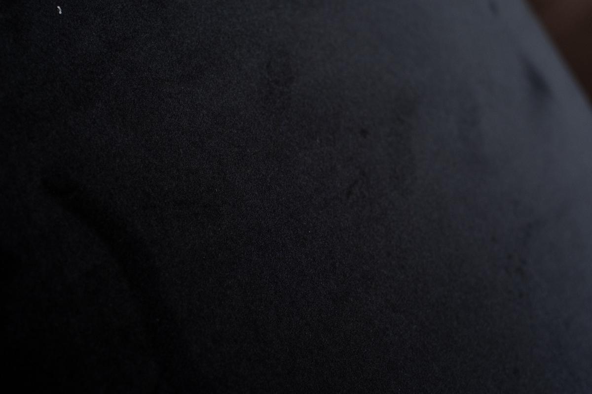 ESSZIMMERSTUHL LENA Schwarz Velvet (1er-Set) - Schwarz, Textil (54/78/53cm) - KAWOLA