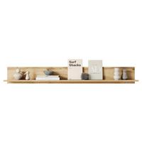 WANDREGAL Vera L-138 - Eiche Wotan, Holzwerkstoff (139/18/12cm) - MIRJAN24