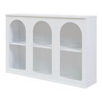 SIDEBOARD Trorhun - Weiß, Holzwerkstoff (30/80/120cm) - [en.casa]