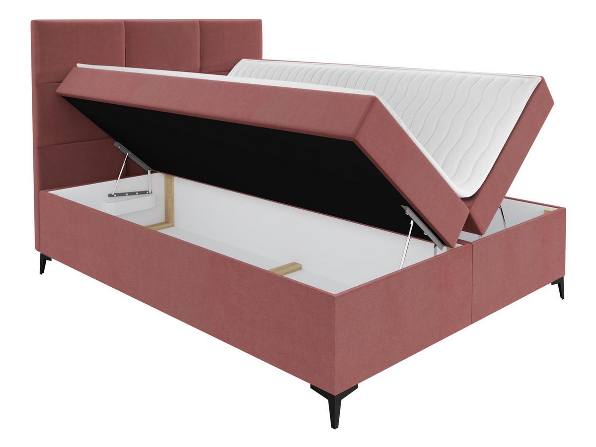 BOXBETT Fava - H3 - Naturfarben, Holz/Textil (160/200cm) - MIRJAN24