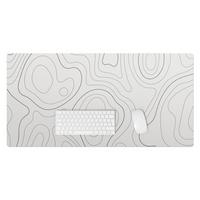 SCHREIBTISCHUNTERLAGE 100x50 cm Weiß - Weiß, Kunststoff (100/50/1.6cm) - Wallfluent