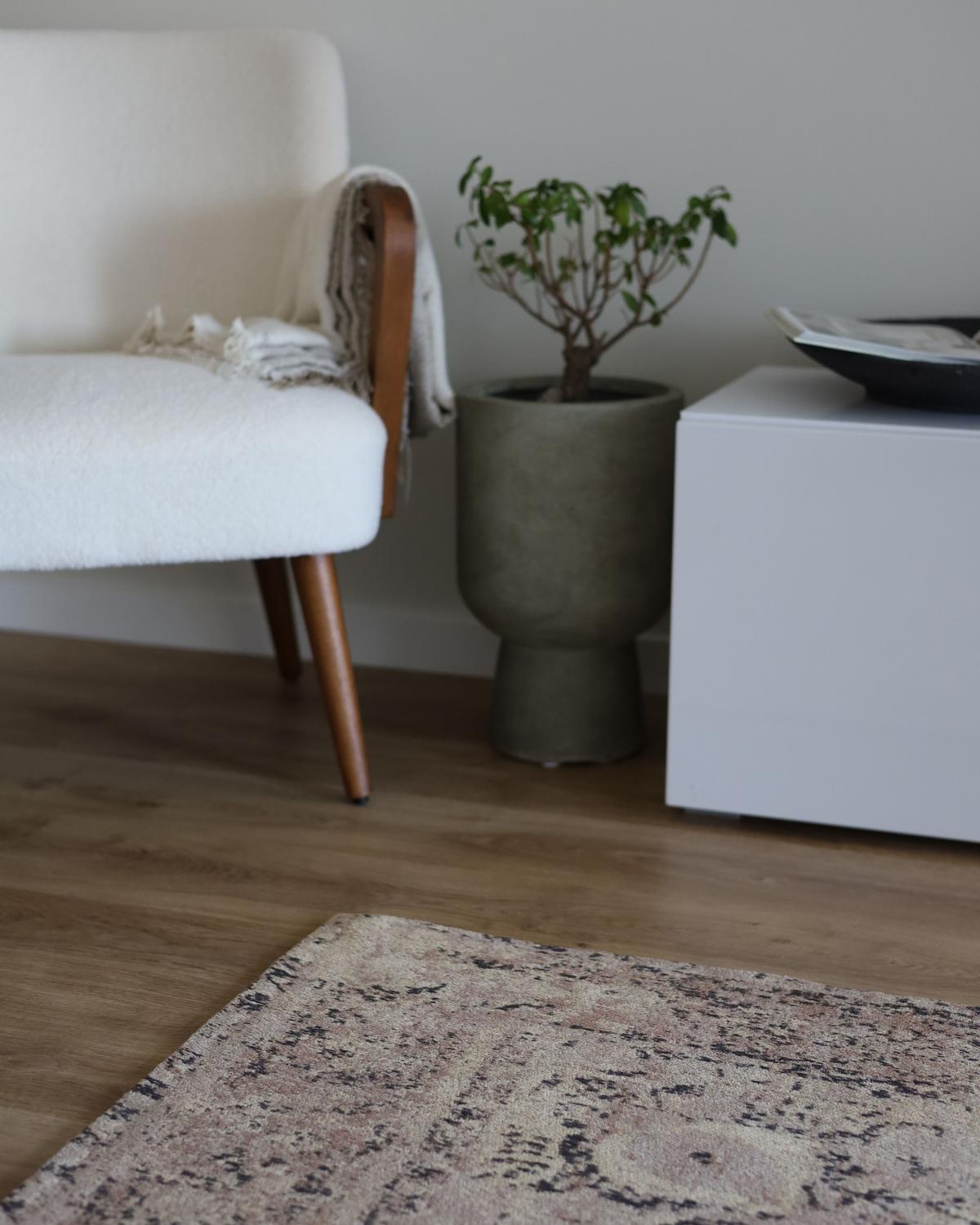 KURZFLOR-TEPPICH Matarim 300/200 cm - Beige, Textil (200/300cm) - Beliani