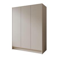 DREHTÜRENSCHRANK VELAR 150/200/51 cm Modern Kleiderschrank 3-türig Kaschmir - Kaschmir, Holzwerkstoff (150/200/51cm) - MASSENO