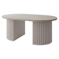 COUCHTISCH Wotkon - Sandfarben/Taupe, Holzwerkstoff (65/110/43cm) - MIRJAN24