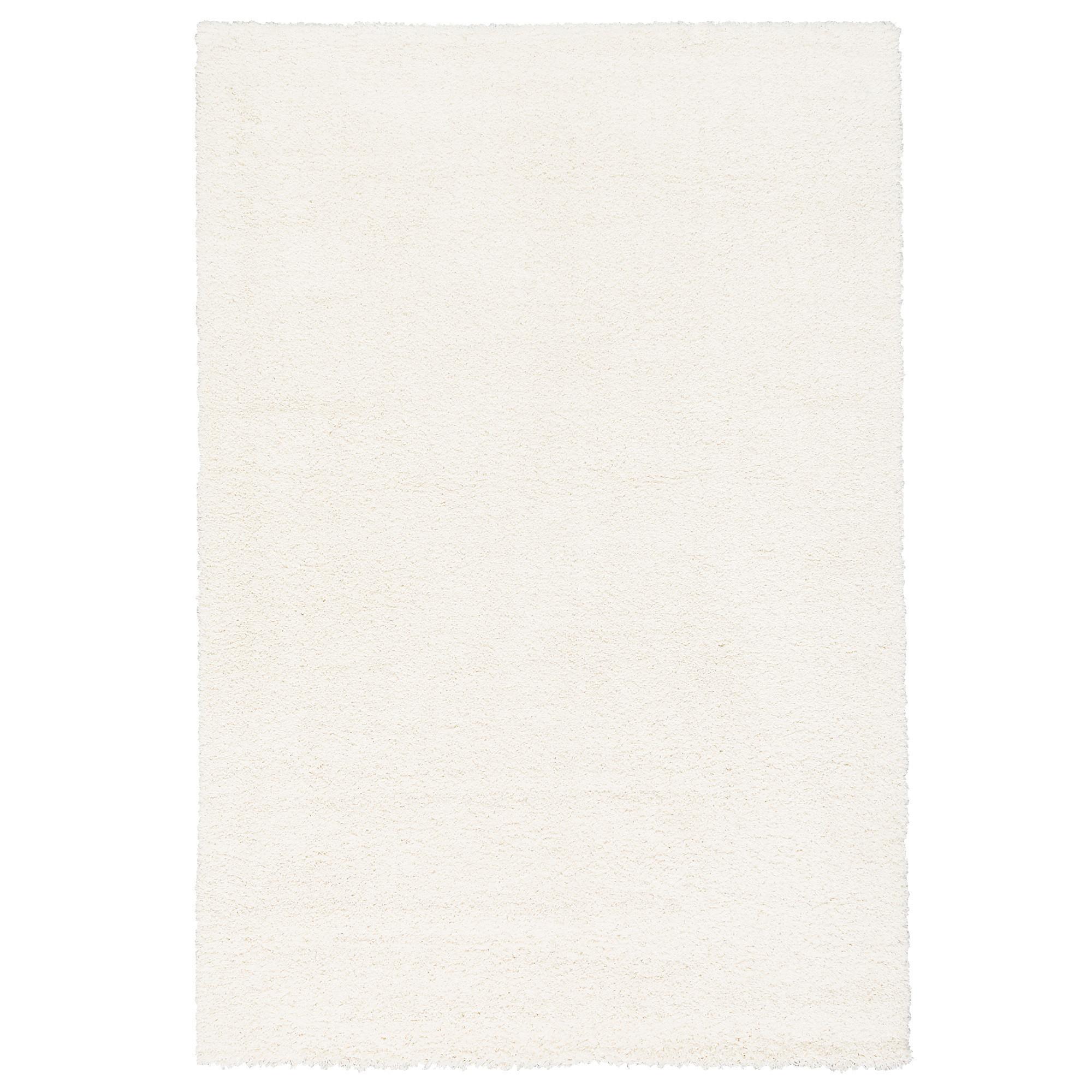 HOCHFLOR LANGFLOR TEPPICH ALOHA - Weiß, Textil (60/110cm) - Pergamon