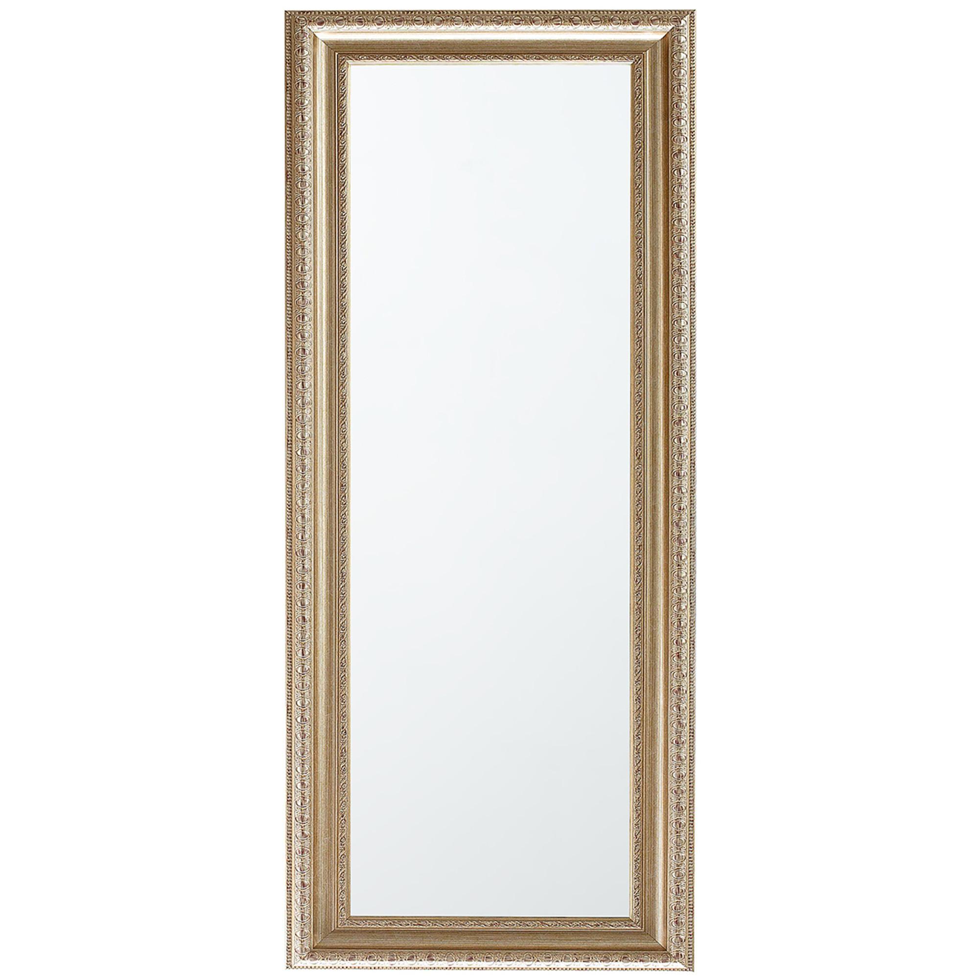 WANDSPIEGEL gold rechteckig 51/141 cm Aurillac - Goldfarben, Kunststoff (51/141/4cm) - Beliani