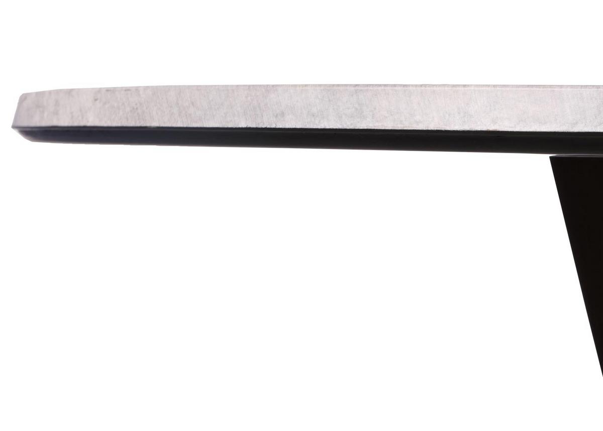 BISTROTISCH -S rund Hellgrau - Hellgrau, Holz (92/92/76cm) - MCW