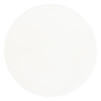 HOCHFLOR LUXUS VELOURS TEPPICH TOUCH RUND - Creme, Textil (100/100cm) - Snapstyle