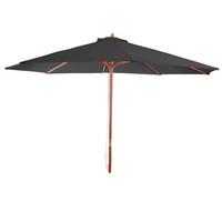 SONNENSCHIRM Anthrazit - Anthrazit, Holz (350/350cm) - MCW