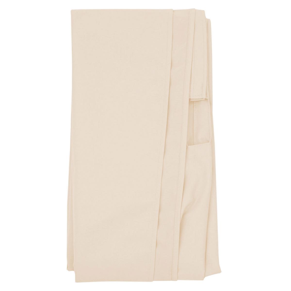 ERSATZ-BEZUG FÜR SCHIRM Cremeweiß - Weiß, Textil (295/395cm) - MCW