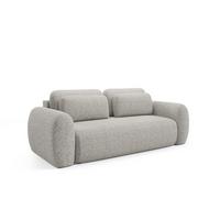 SCHLAFSOFA Gaston - Greige, Holzwerkstoff/Textil (266/95/110cm) - Fun Möbel