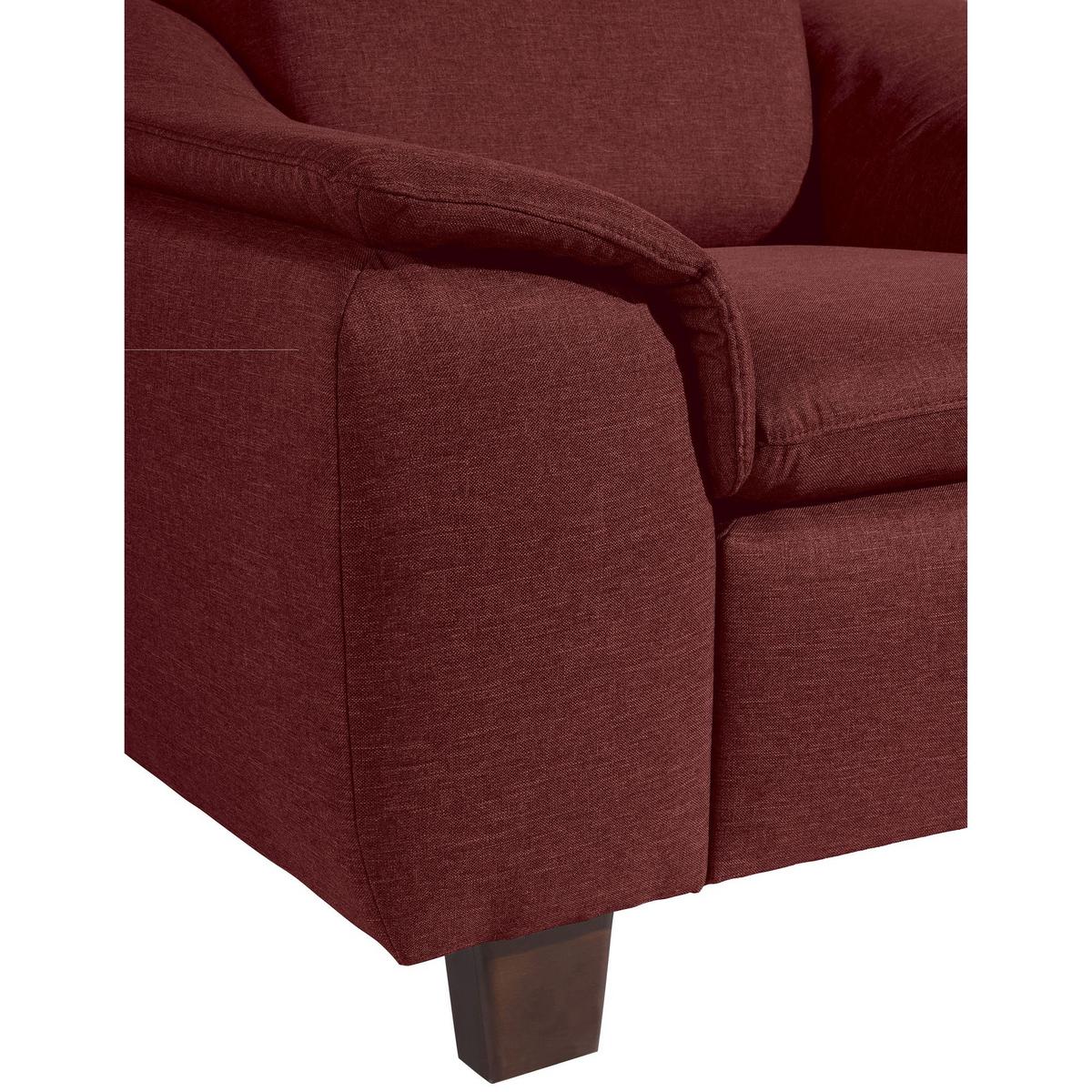 POLSTERSESSEL Kaylil Flachgewebe rot - Rot, Kunststoff (87/82/100cm) - 58aufmkessel