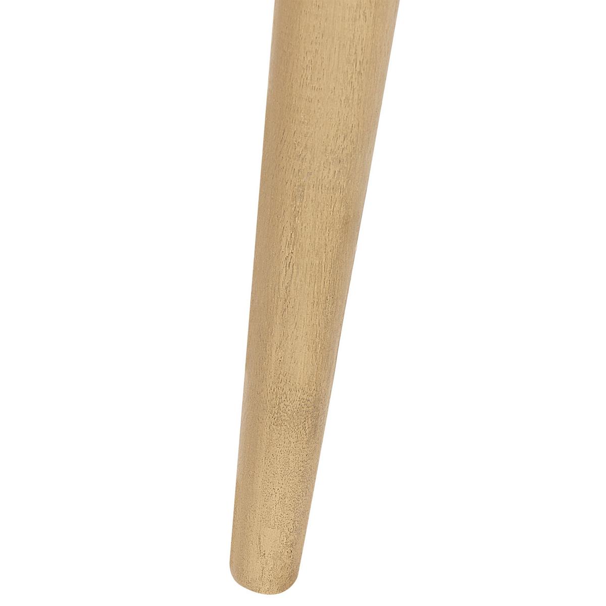 BEISTELLTISCH 2er-Set Rund Gold Narra - Goldfarben, Holz (46/36/45cm) - Beliani