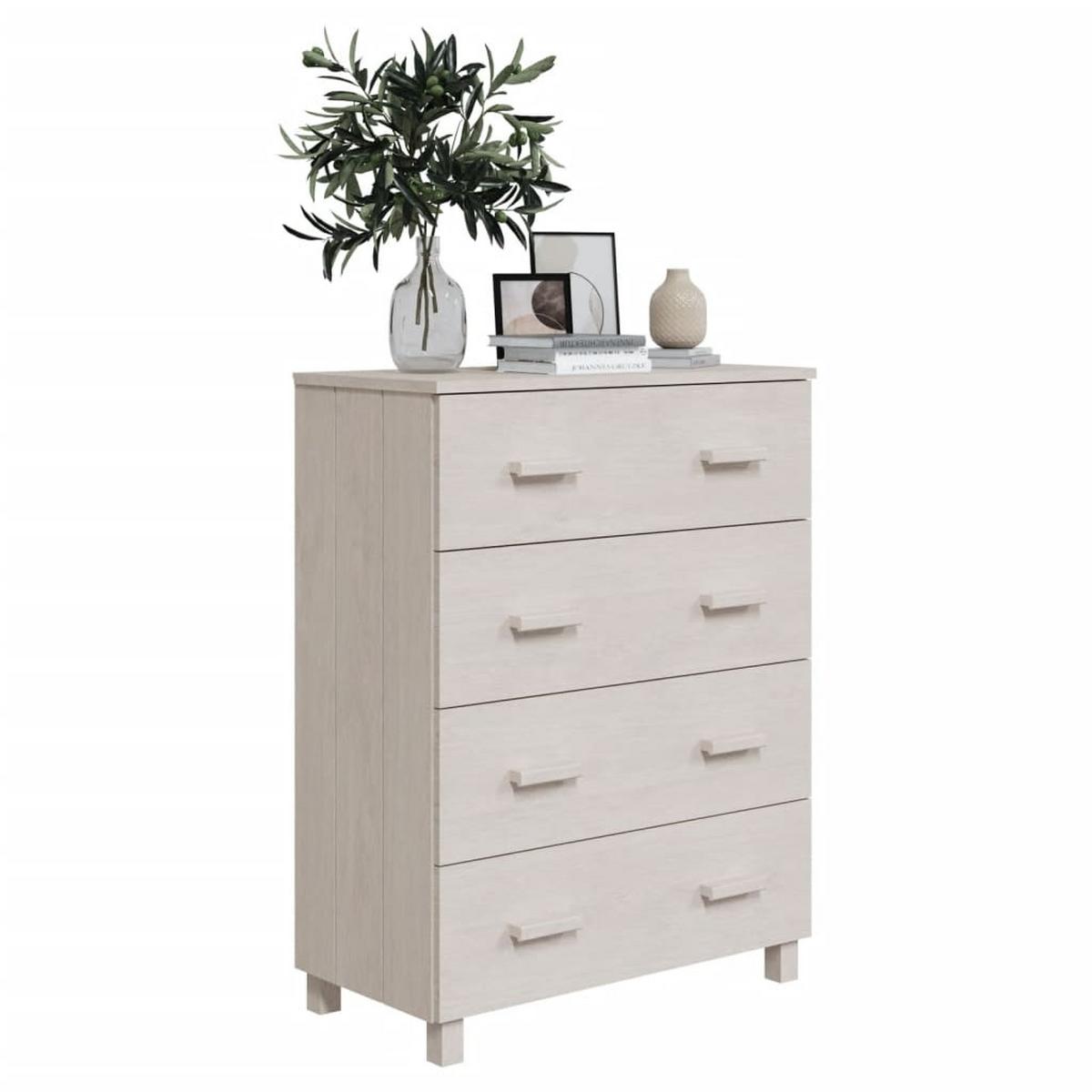 KOMMODE Jensen 79/40/103.5 cm - Weiß, Holzwerkstoff (79/103.5/40cm) - Nettlife
