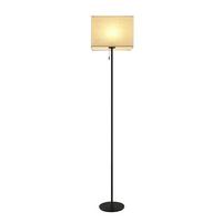 LED STEHLAMPE Strahlmar 25.5/16/134 cm - Schwarz, Textil/Metall (25.5/16/134cm) - ZMH