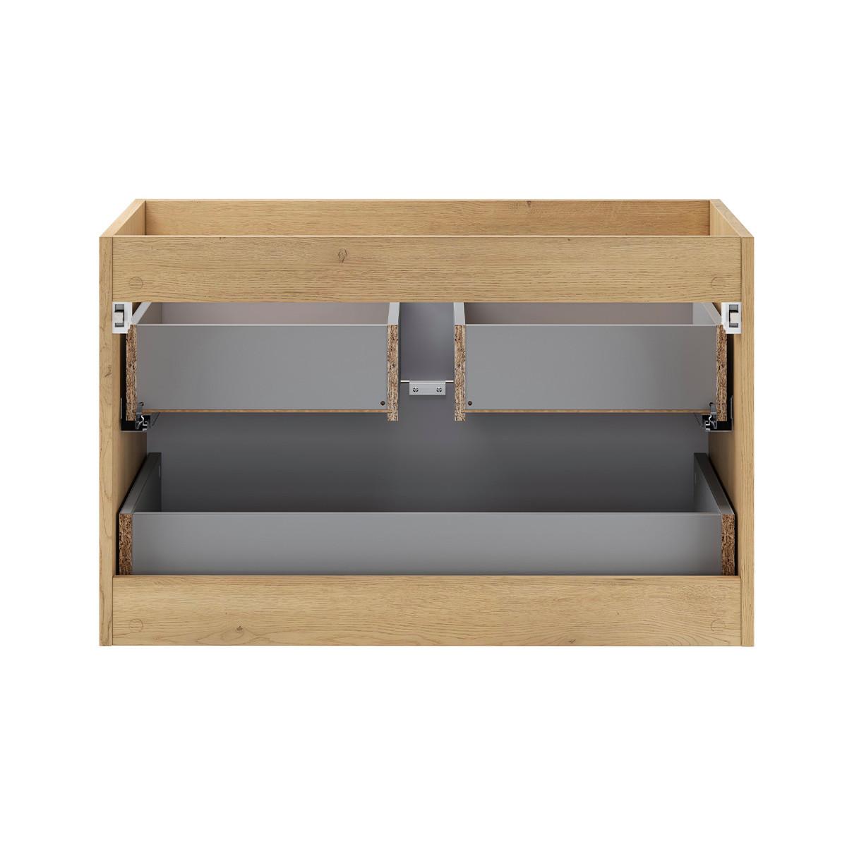 WASCHTISCH 80cm Elias Holz - Braun, Holzwerkstoff (80/52.2/46cm) - Petits-meubles
