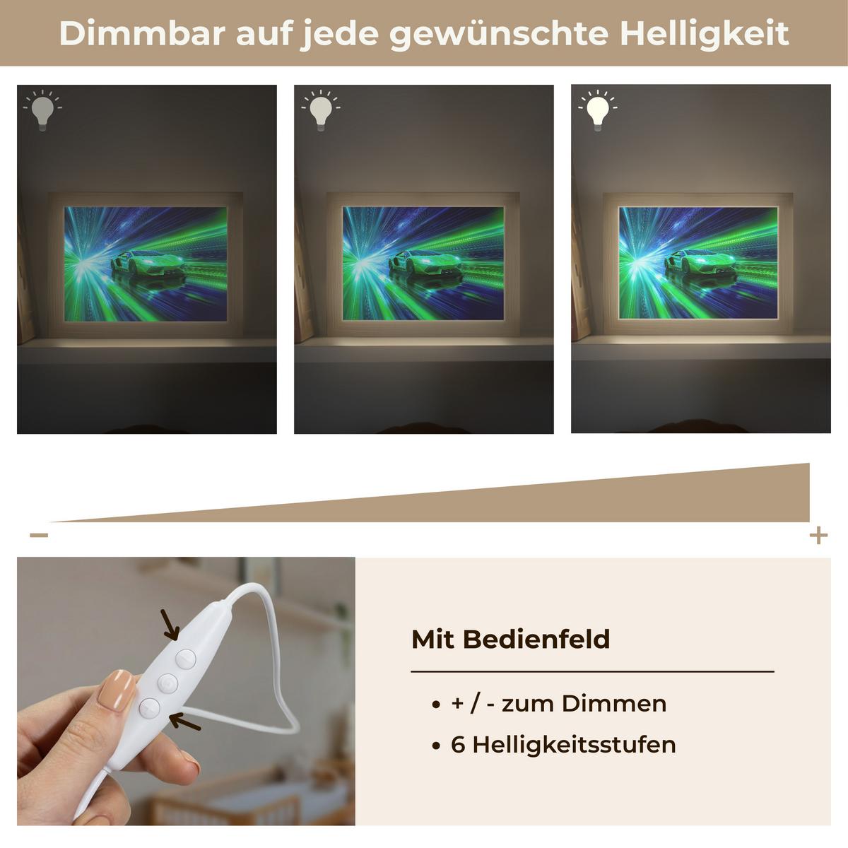 NACHTTISCHLAMPE Geschwindigkeit - Leicht - Sportwagen - Grün 20x15 cm - Grün, Holzwerkstoff (8/20/15cm) - OnlyWow