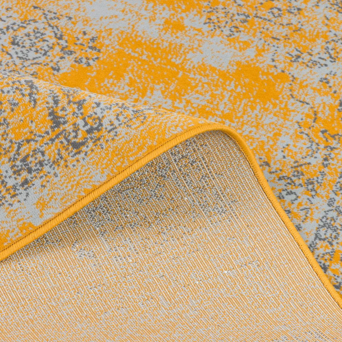 DESIGNER KURZFLOR TEPPICH MODERNE MUSTER - Sandfarben, Textil (140/200cm) - Pergamon