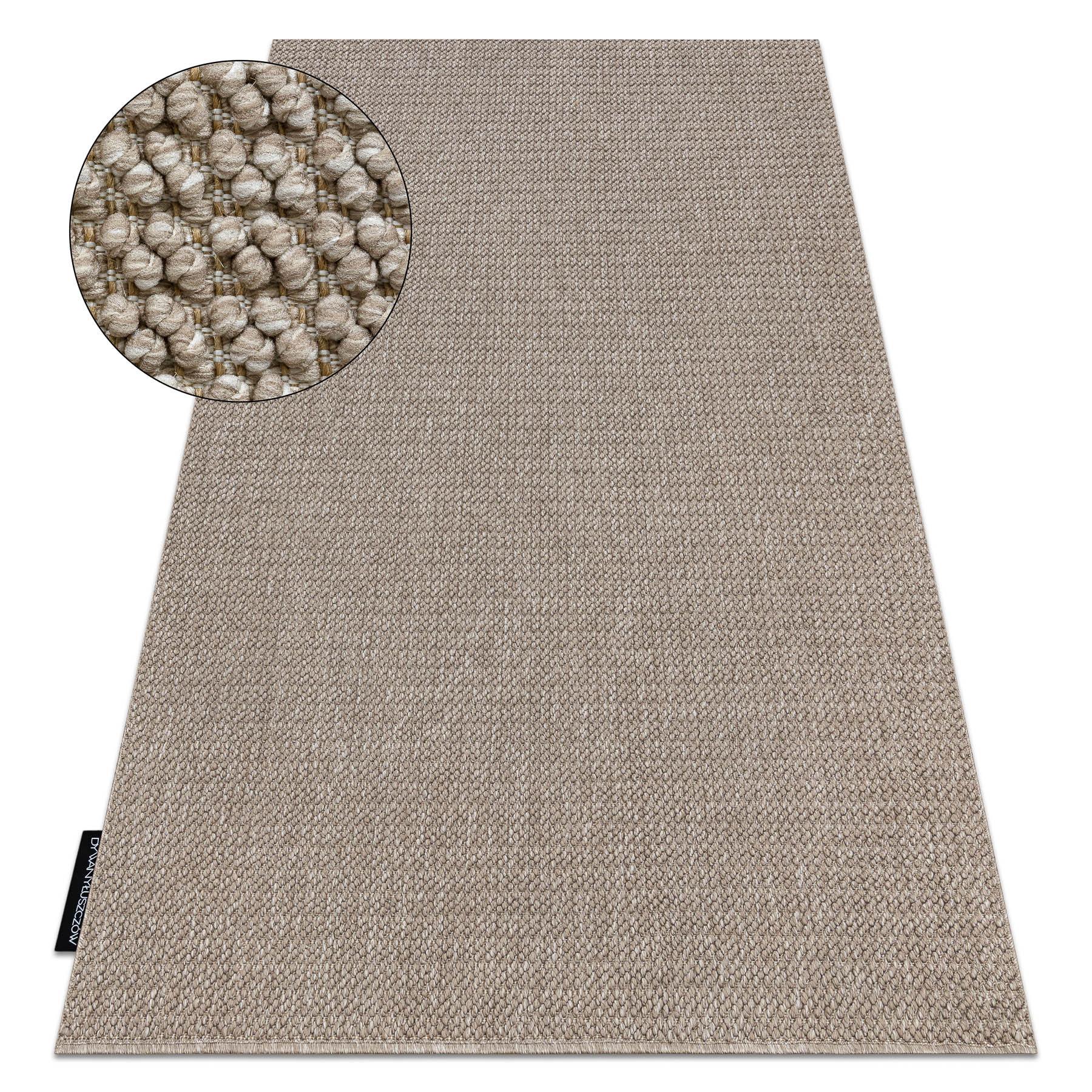 TEPPICH Casablanca LOOP 100/150 cm - Braun, Textil (100/150cm) - rugsX