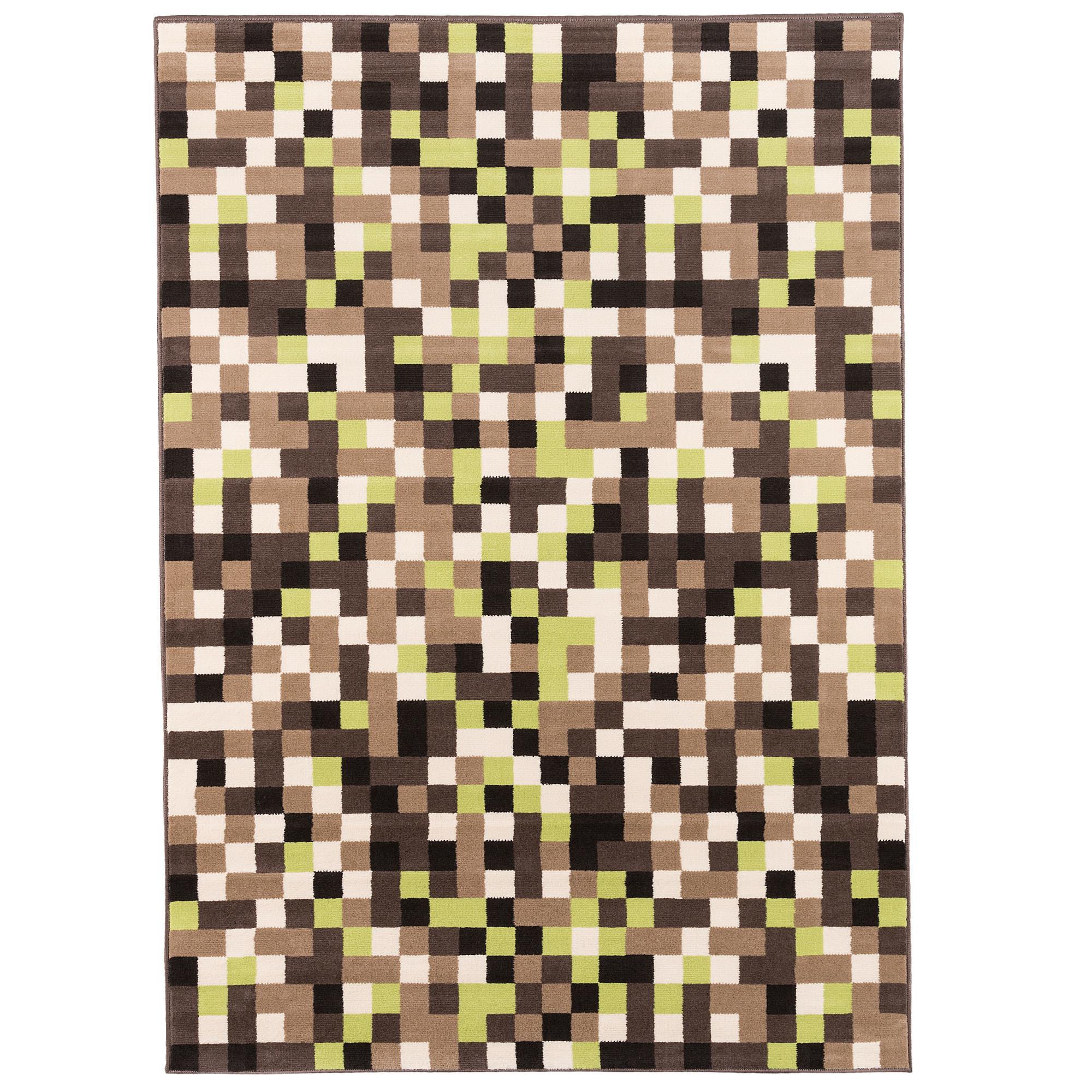 TEPPICH MODERN TRENDLINE PIXEL - Beige, Textil (120/170cm) - Pergamon