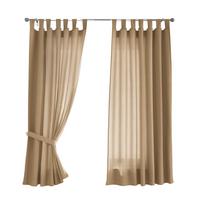 VORHANG 2ER SET POTSDAM HxB 175x140 cm Sand - Sandfarben, Textil (140/175cm) - Gardinenbox